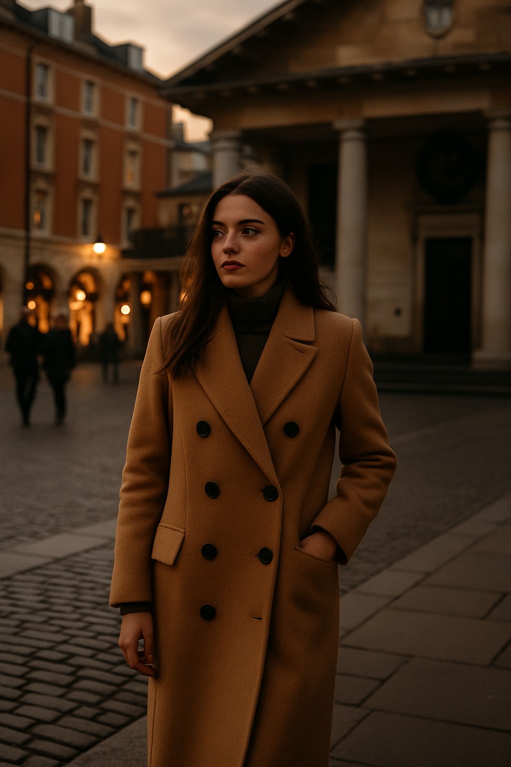 Auria | Double-Breasted Coat