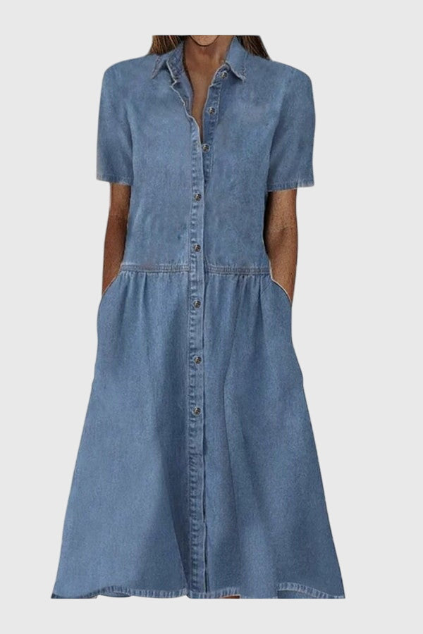 Casual Denim Dress