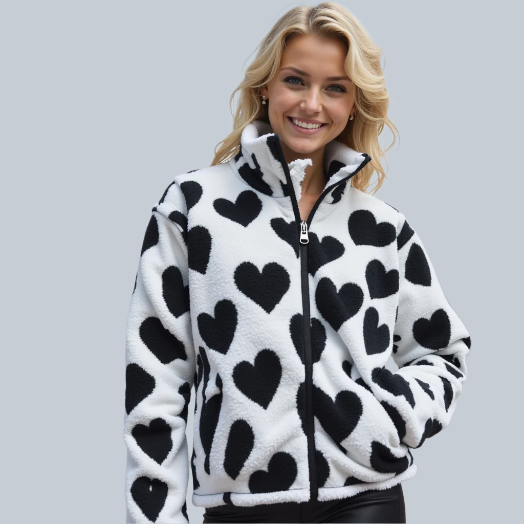 Reversible Heart Jacket