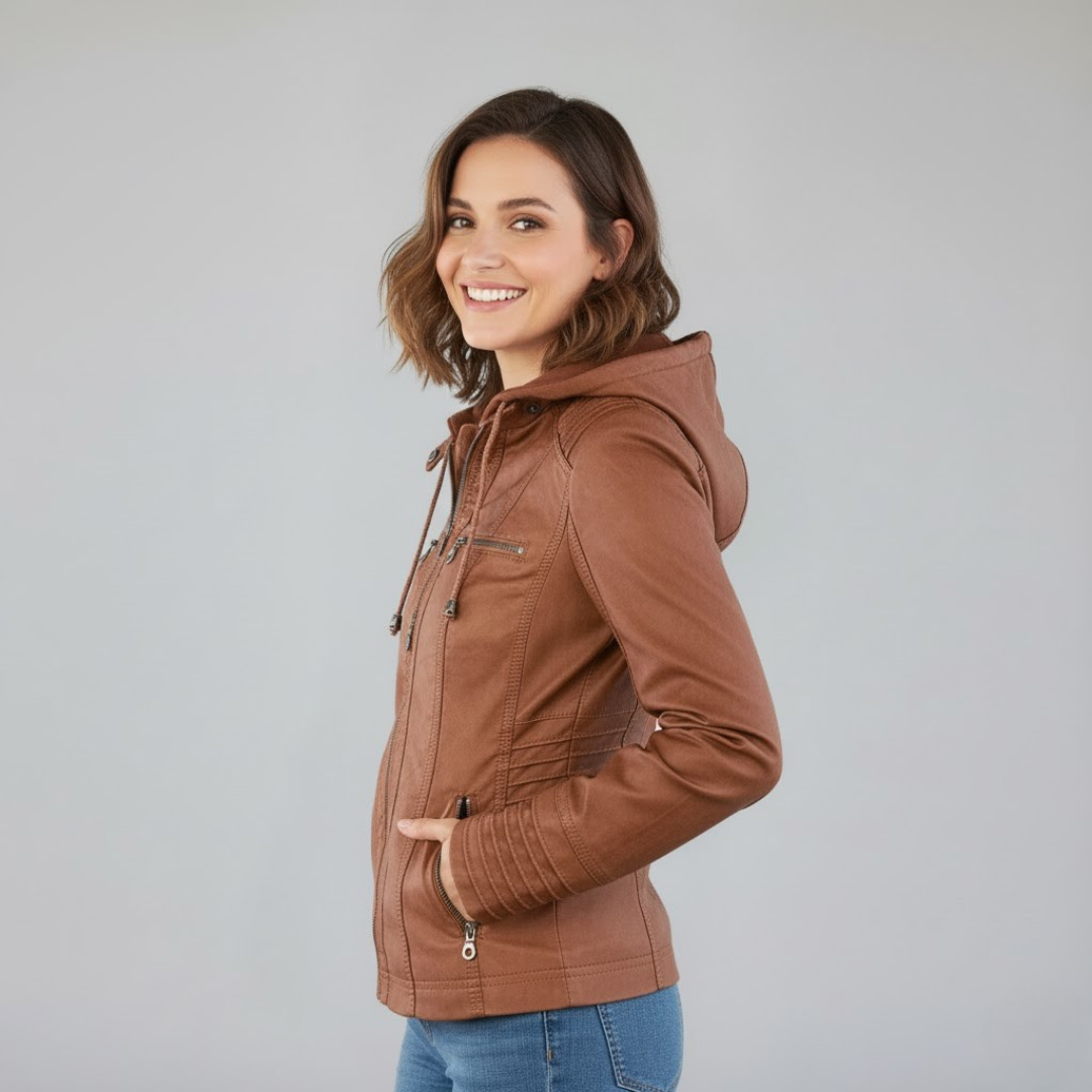 Classic Moto Biker Jacket