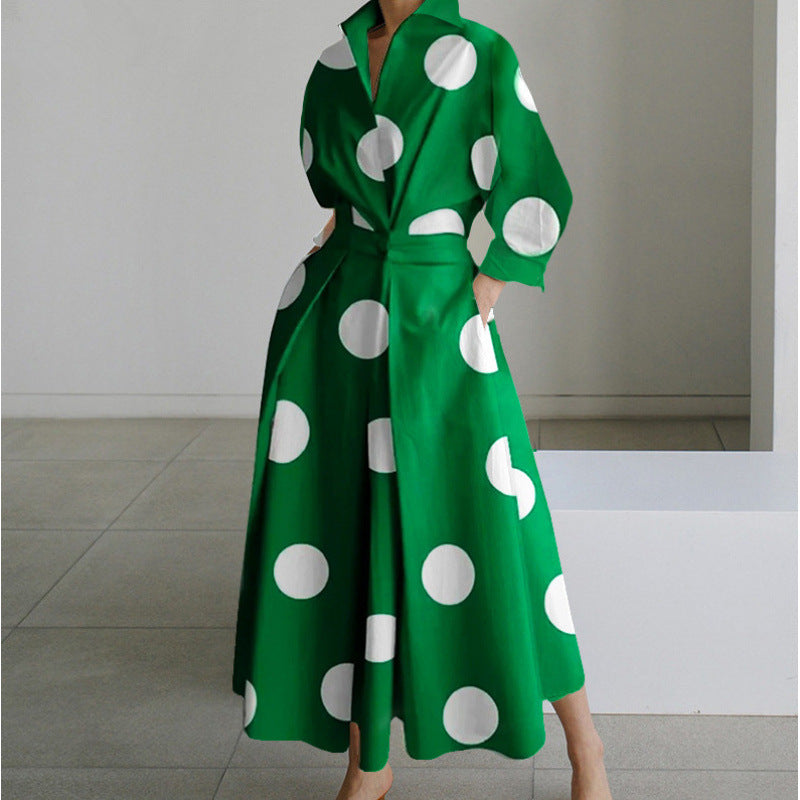 Minimalist Belted Midi Dress