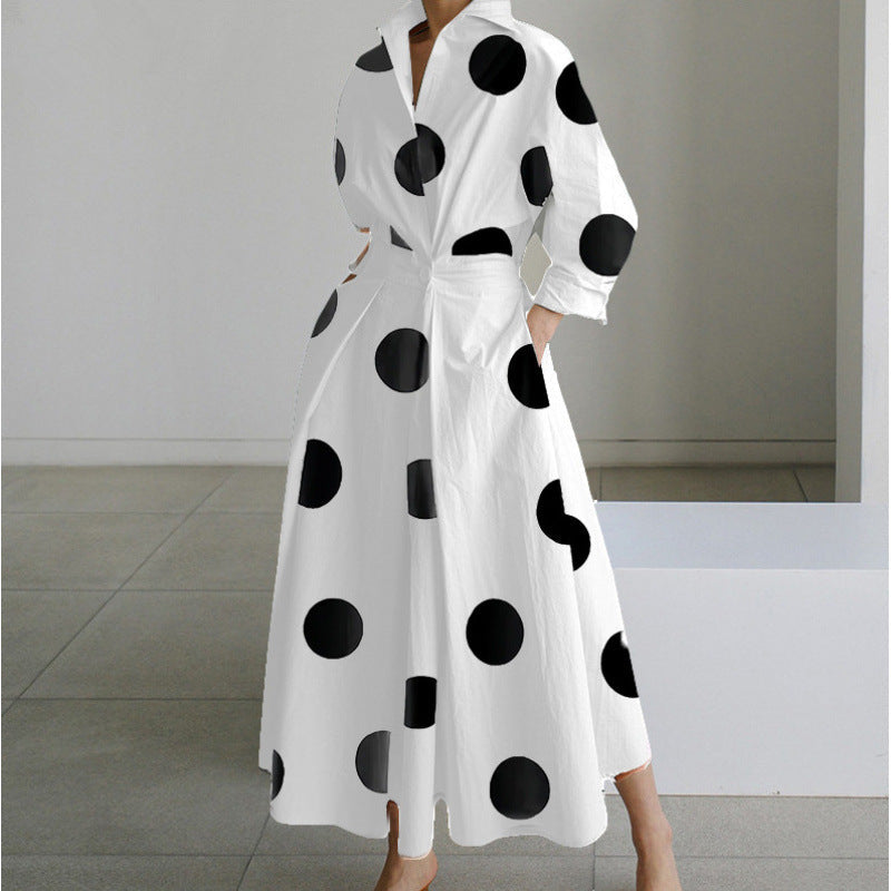 Minimalist Belted Midi Dress