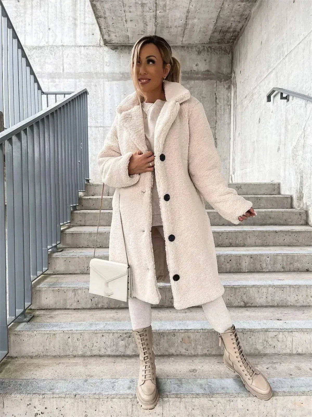 Long Teddy Winter Coat