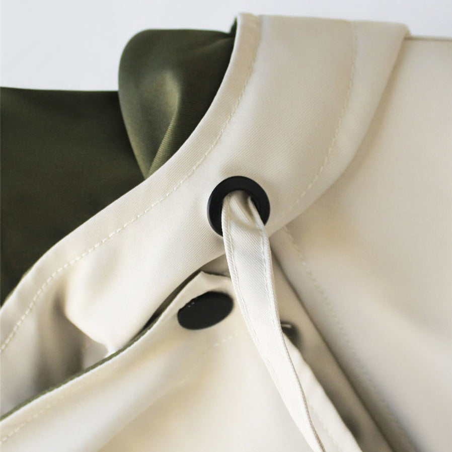 Two-Tone Utility windbreaker Jacket