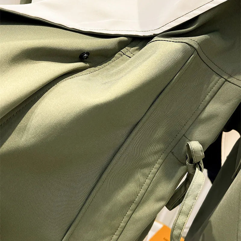 Two-Tone Utility windbreaker Jacket