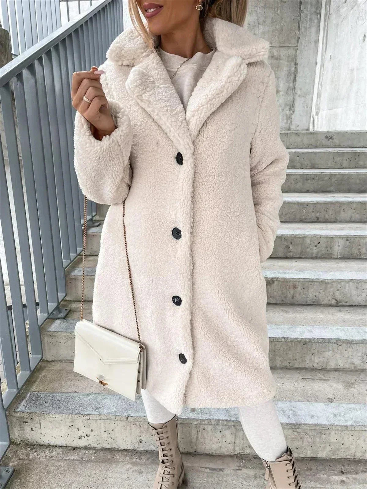 Long Teddy Winter Coat
