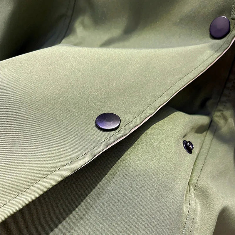 Two-Tone Utility windbreaker Jacket