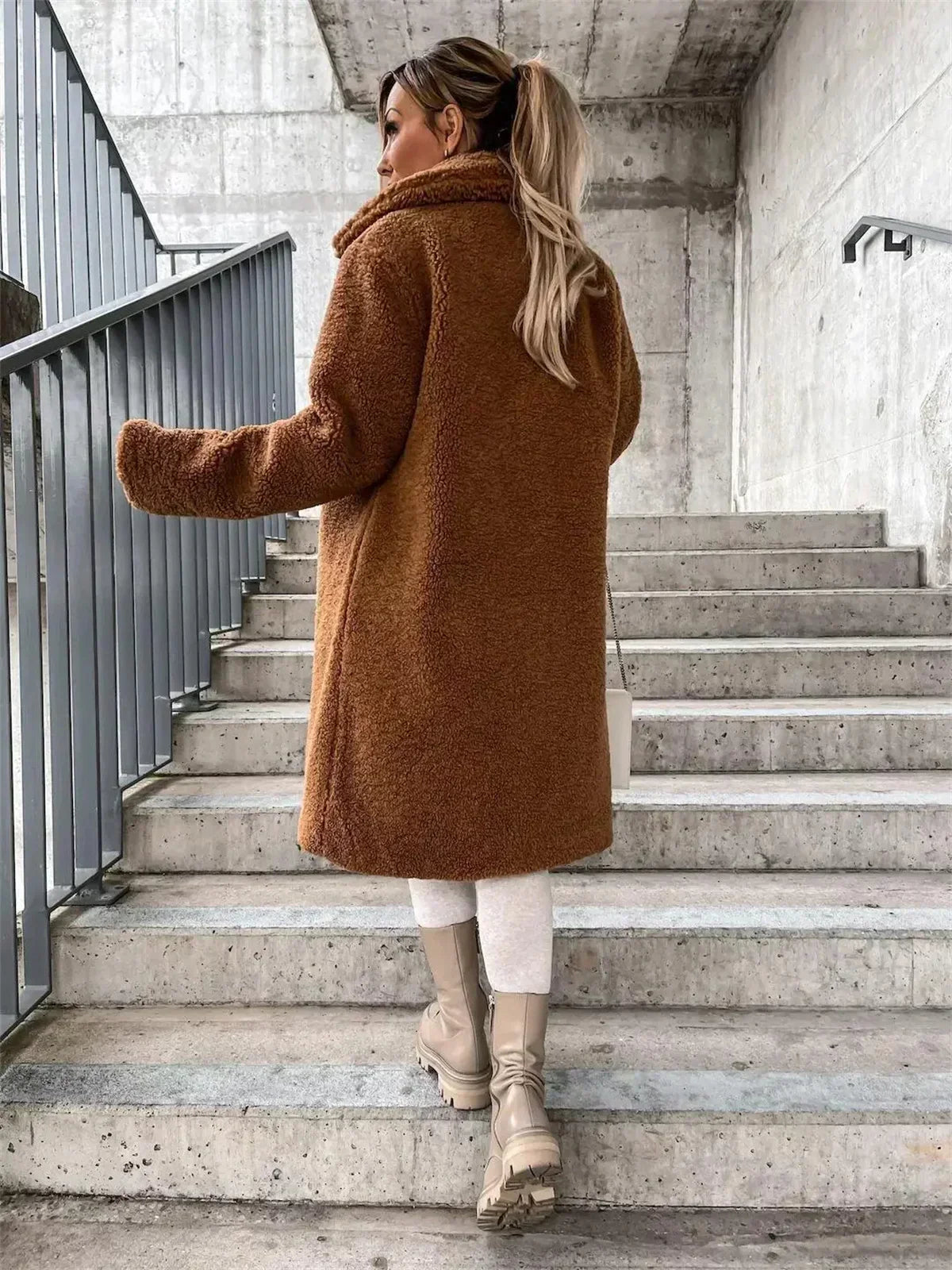 Long Teddy Winter Coat