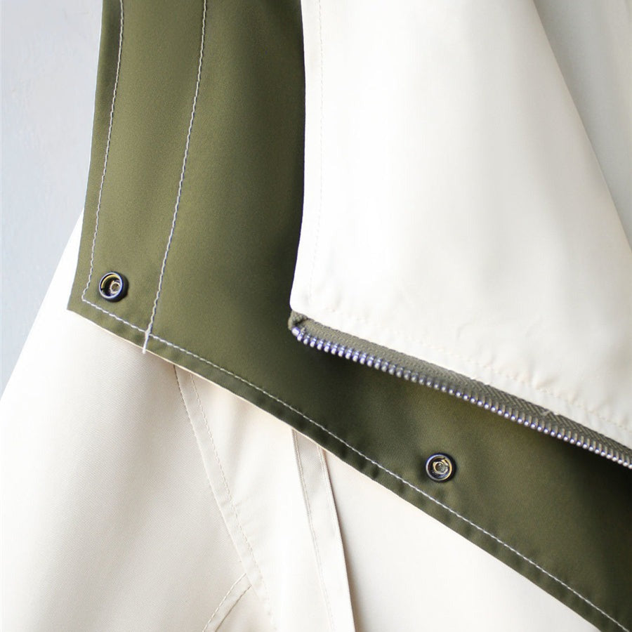 Two-Tone Utility windbreaker Jacket