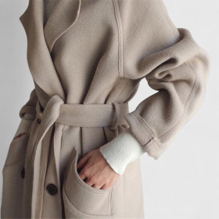 Belted Longline Trench Coat