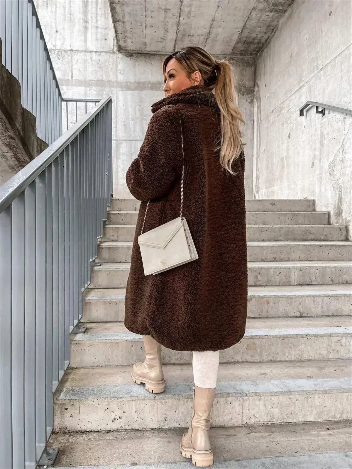 Long Teddy Winter Coat