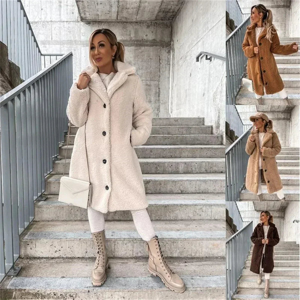 Long Teddy Winter Coat