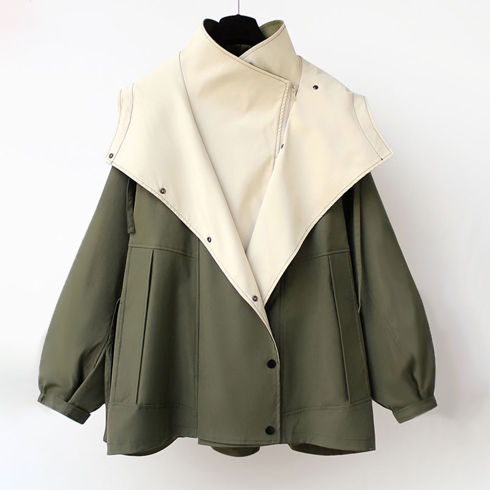 Two-Tone Utility windbreaker Jacket