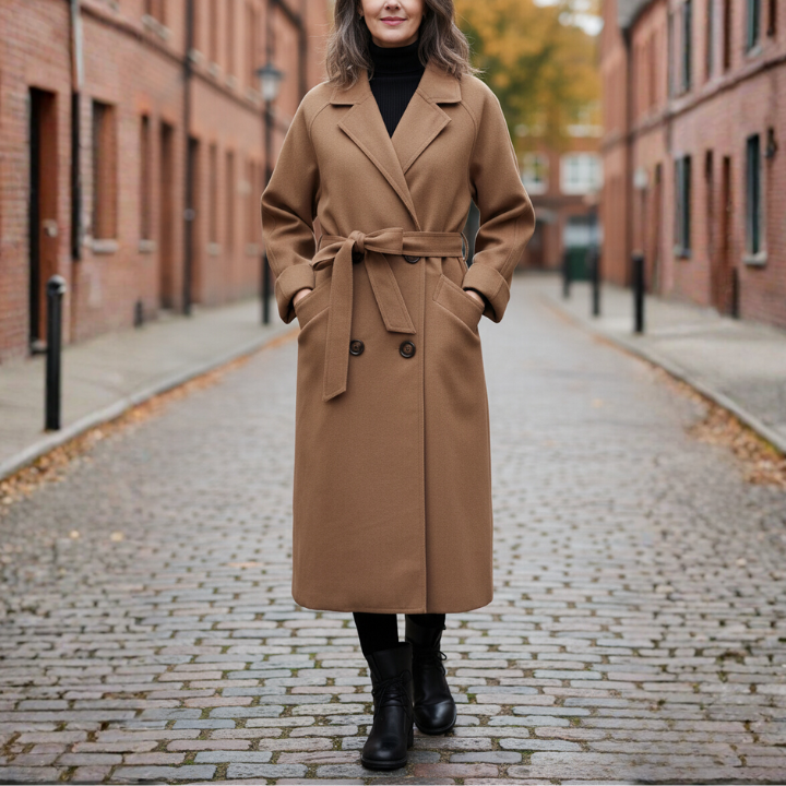 Belted Longline Trench Coat