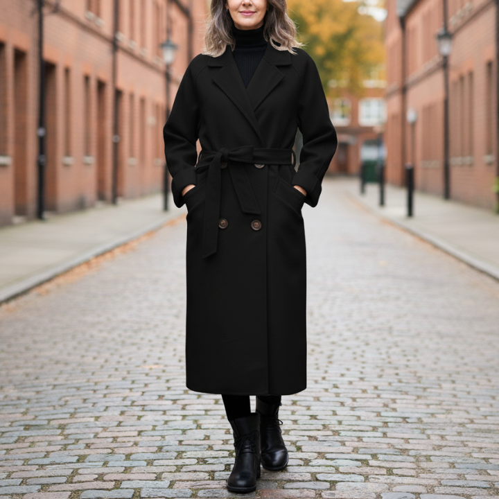 Belted Longline Trench Coat