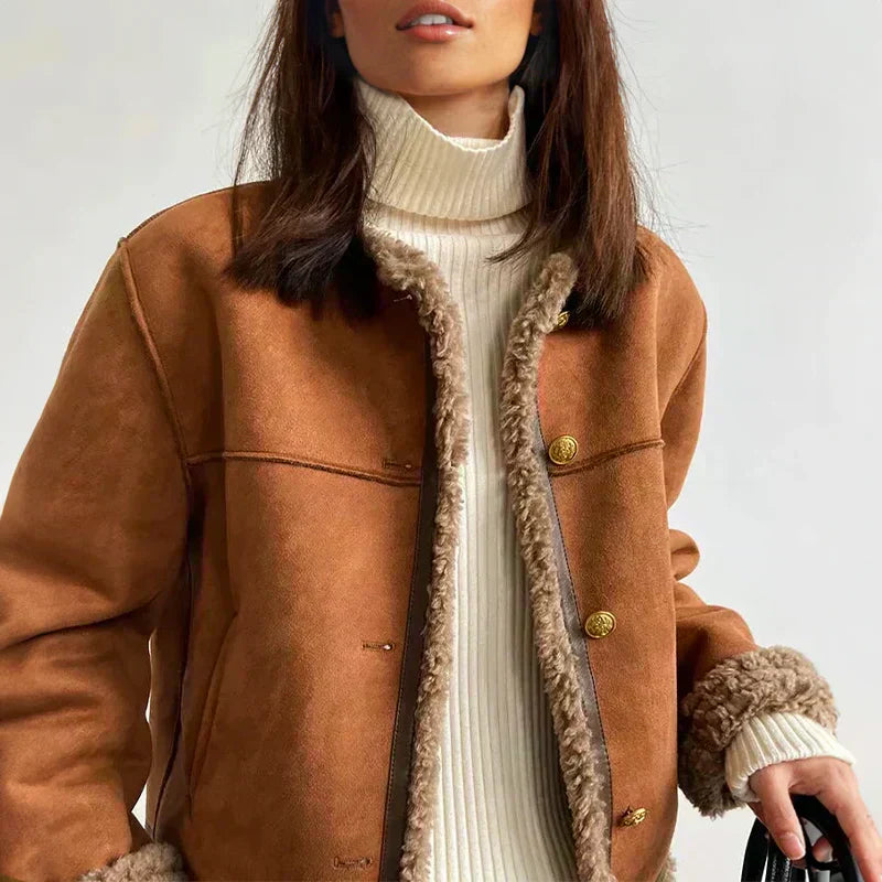 Plush Shearling Jacket