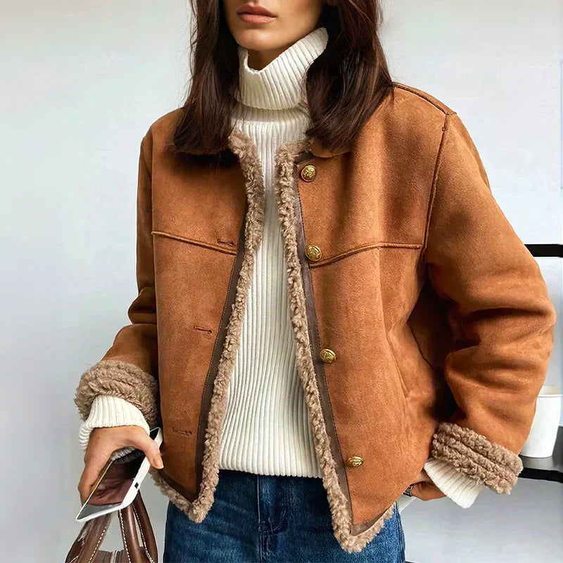 Plush Shearling Jacket