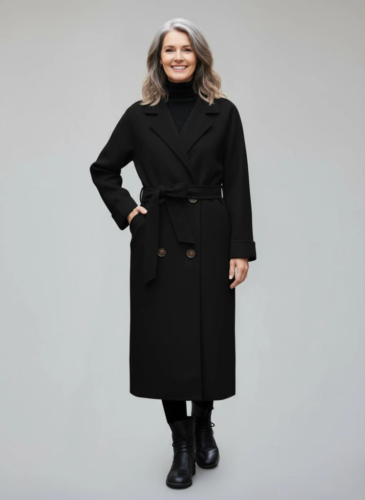 Belted Longline Trench Coat