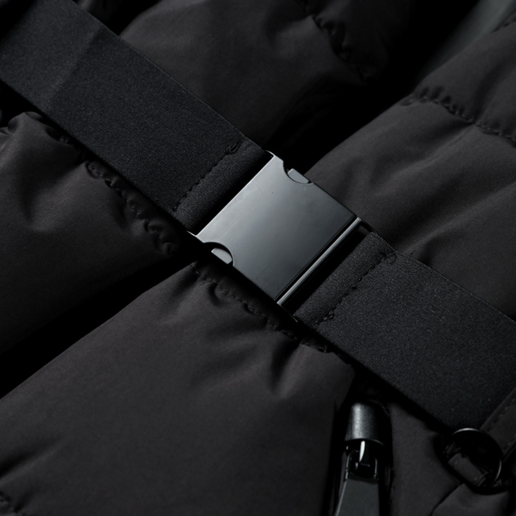 Belted Puffer Jacket