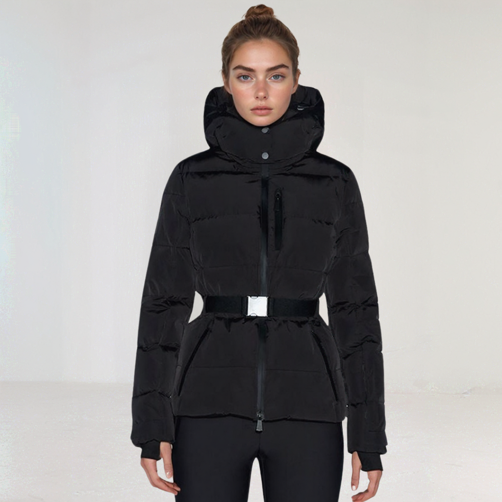 Belted Puffer Jacket