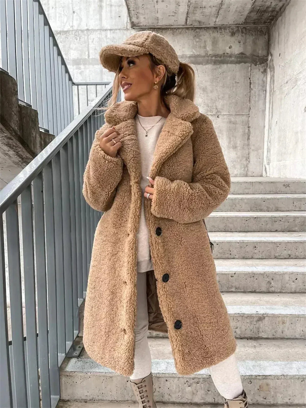 Long Teddy Winter Coat